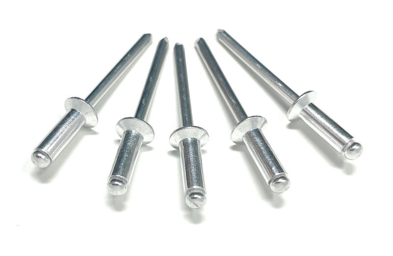 Metal Magery - Aluminum Countersunk Head Blind Rivets Pop Rivets - 3/16" Diameter - 50 Count (3/16" x 3/8" (0.25-.375 Inch Grip Range)) 3/16" x 3/8" (0.25-.375 Inch Grip Range)