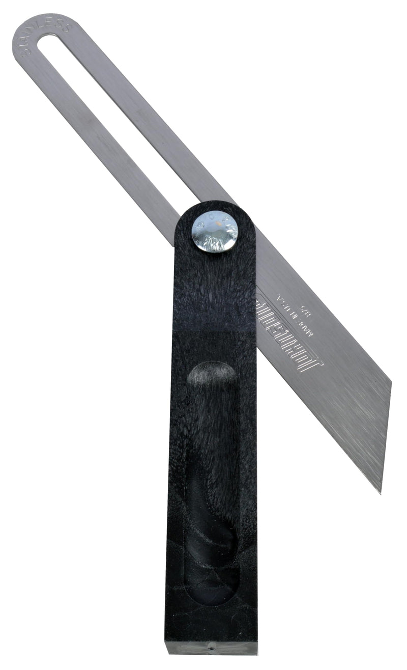 Johnson Level & Tool B75 T-Bevel – Structo-Cast Handle, 9", Silver, 1 T-Bevel