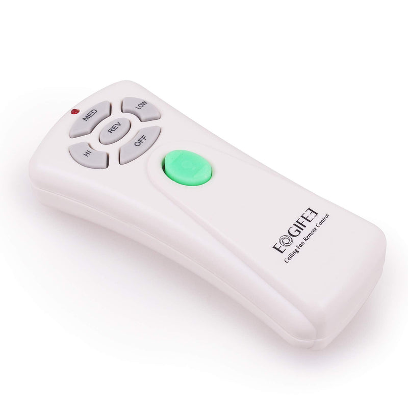 Ceiling Fan Remote Control with Reverse, Light Dimmer, 3 Speed Adjustable Control of Replacement of Hampton Bay CHQ7080T UC7080T Remote Control Only Remote
