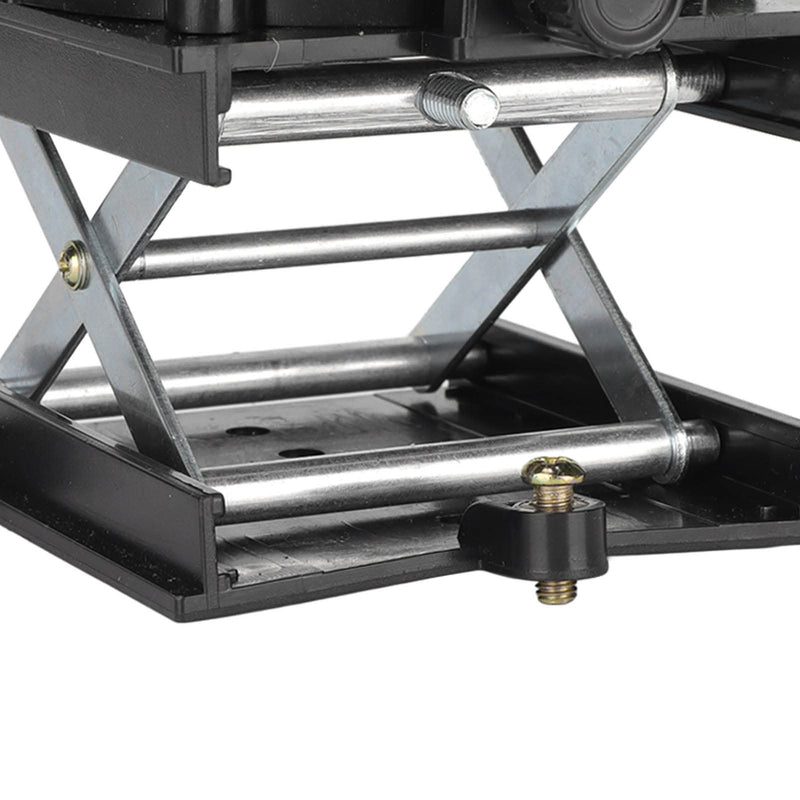 Zerodis Lifting 360° Rotation 6.5cm Stand Table Expandable Scissor Stand Lab Jack for Woodworking Carving Experiment
