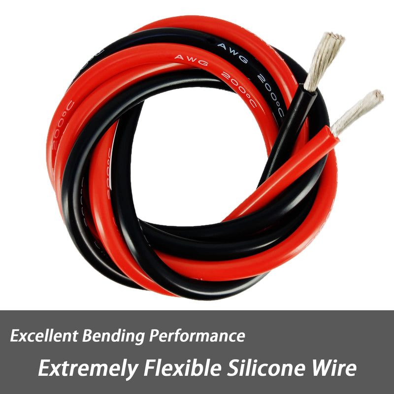 Shonsin 22 Gauge Silicone Wire 400ft Orange Spool, Flexible 22 AWG Electrical Wire 60 * 0.08mm Stranded Tinned Copper 600V 200℃ - Hook Up, Model Cars/Ships/Planes