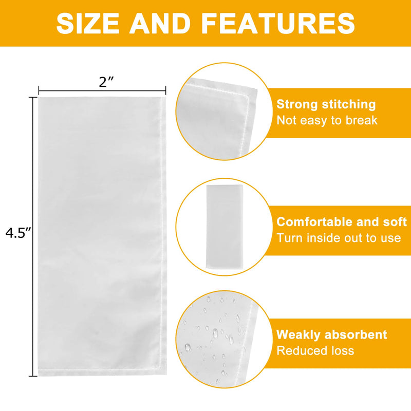 Tea Filter Bags - 2 x 4.5 Inch Tea Filter Bags 10 Pack 90 Micron 1 10PCS-90M
