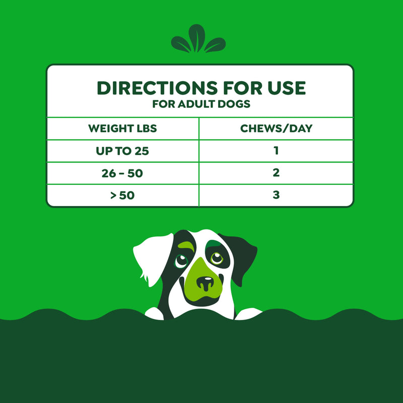 Greenies Supplements Calming Chews for Dogs Chicken Flavor, Dog Calming Chews, 7.3 oz. Container of 40 Count 40 Count (Pack of 1)