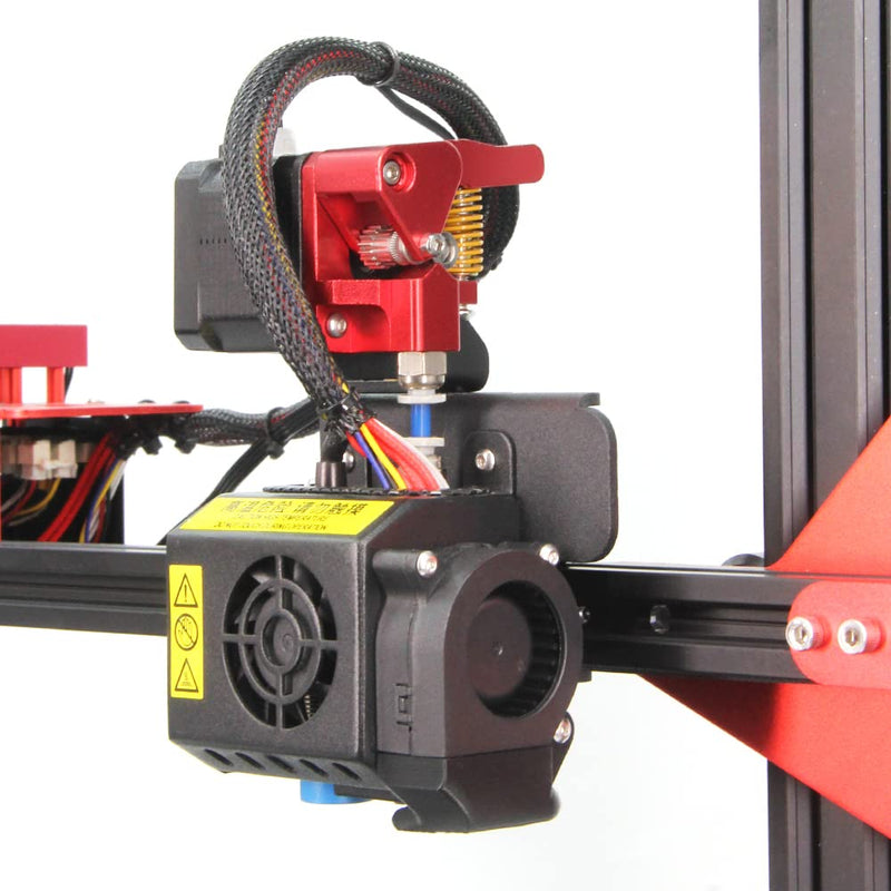 Upgrade Direct Dual Gear Extruder Support Plate Kit with Stepper Motor Easy Print Flexible Filament for Creality CR-10S PRO V2 3D Printer (Plate+Dual Gear +Motor) Plate+Dual Gear +Motor