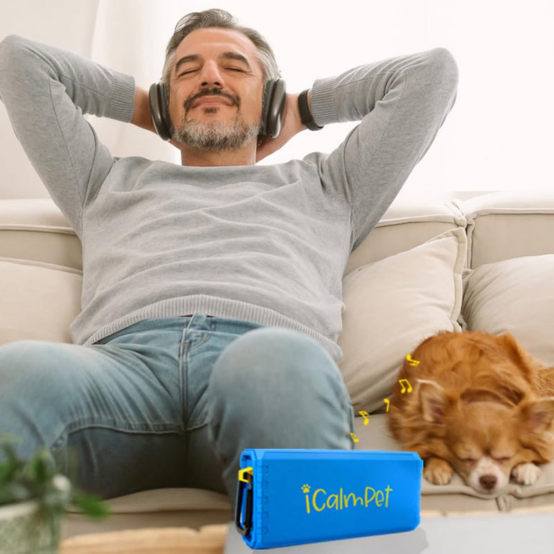 Puppy Pak | iCalmPet Ruff 'n Ready Portable Speaker with 3-hr MicroSD | Puppy Calming Music - PawsPlanet Australia