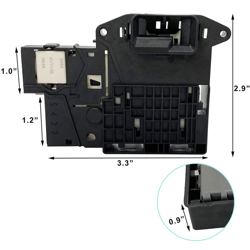 EBF61315802 Washer Door Lock Switch Assembly for LG Kenmore Washing Machine | Front-Load Washer Replacement Lock Parts, Replace EBF62534401 2667085 AP5672154 PS7792232 EAP7792232