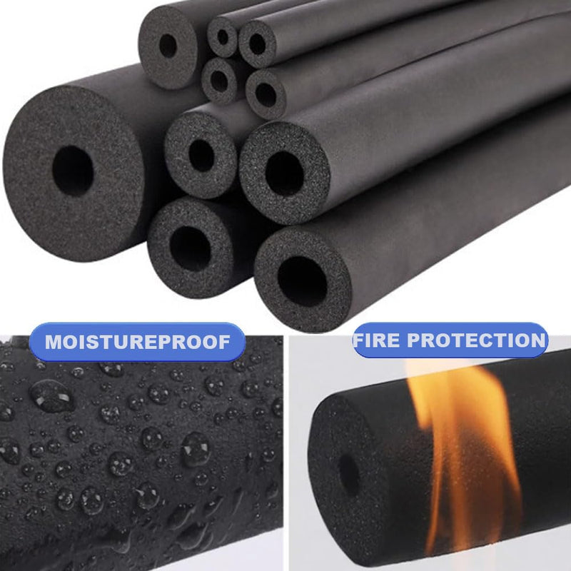 Foam Pipe Insulation, 1" Foam Tubing for Guitar Rack , Utensils,and Roof Rack, etc-- 1"(25mm) ID 1-23/32"(43mm) OD - 6Ft (1 x 1-23/32) 1 x 1-23/32