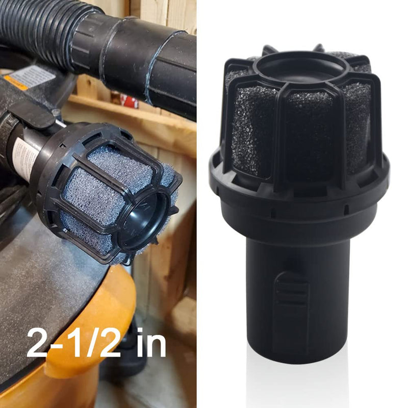 Muffler Diffuser Wet/Dry Vac Attachment (2-1/2 inch) CMXZVBE38660 Compatible with Craftsman Shop Vacuums Diffuser with Replacement Sponge