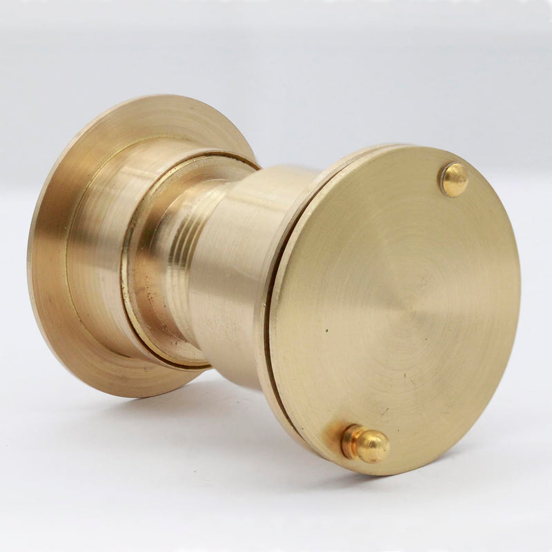 Safety Security One Way Front Door Viewer with 220 Degree Angle, Heavy Duty Peephole Made by Brass with Privacy Cover, Gold, Pack of 1 1 Pack - NewNest Australia