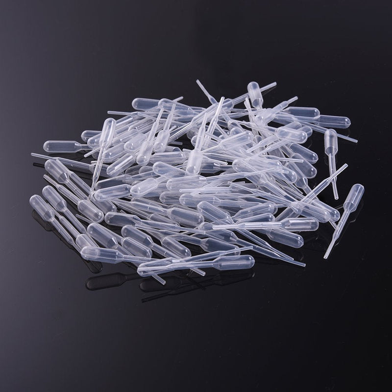 200 Pieces 0.2 ml Capacity Disposable Graduated Transfer Pipettes Dropper Polyethylene
