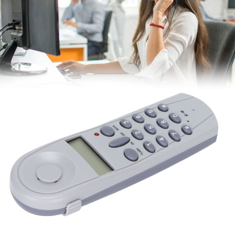 Telephone Butt Test Tester, S4 Phone Line Tester Kit, Support Replay, Real Time Date and Time Display, for Call, Caller ID, Phone Line Detection