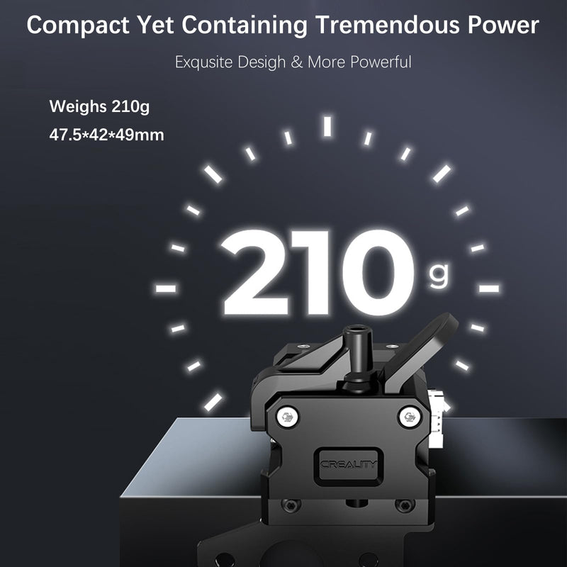 2023 Official Creality Ender 3 Sprite Direct Drive Sprite Extruder Kit, Dual Gear Extruder SE Creality Ender 3/Ender 3 V2/Ender 3 Pro/Ender 5/Ender 5 Pro/5 Plus/CR 10 3D Printers, for Ender Version For Ender 3