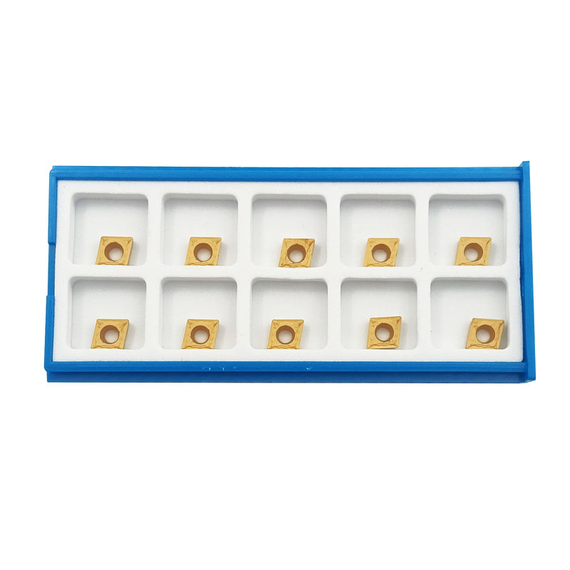 E06K-SCLCR06 Tungsten Steel Tool Holder with Internal Cooling (6mmx125mm) - High Seismic Resistance, CNC Efficiency | Includes 1 Holder + 1 Box CCMT060204-HM Inserts (E06K-SCLCR06 with Inserts) E06K-SCLCR06 with Inserts