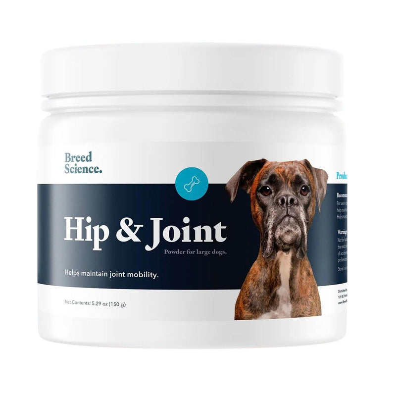 Hip and Joint Food Supplement for Dogs, Large Breeds- Glucosamine and Chondroitin Powder with Green Lipped Mussel - Pain, Inflammation Relief with Vitamins - Senior Health Supplies for Arthritis Large Dog - Hip & Joint