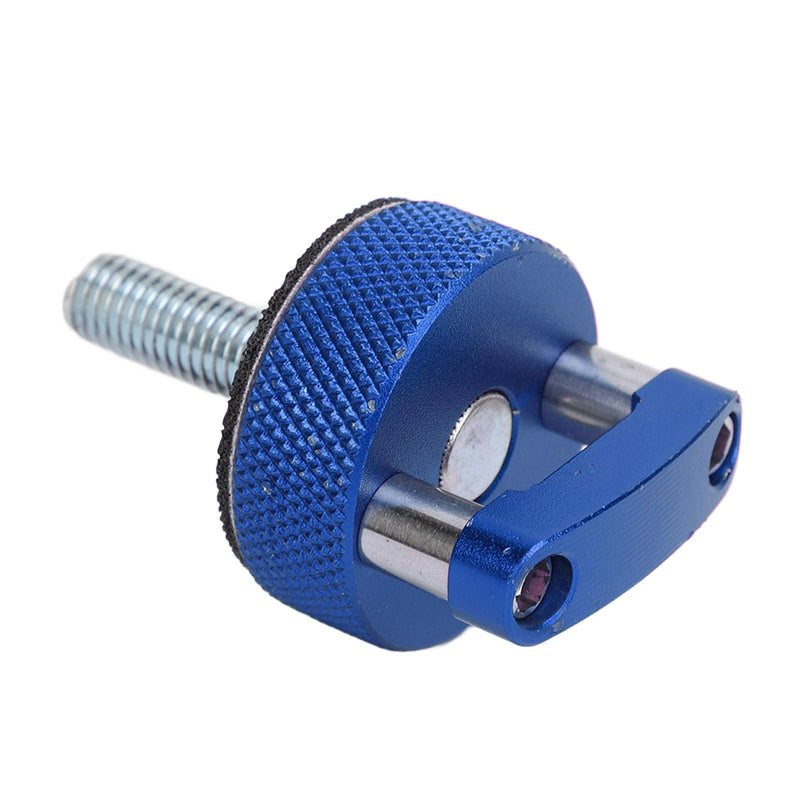 8Pcs Hard Top Bolts, M8 1.25 Quick Removal Fastener Thumb Screw, Steel Billet Aluminum Thread Integrated D Ring Replacement for 2dr, 4dr, 2021 Onwards, Blue