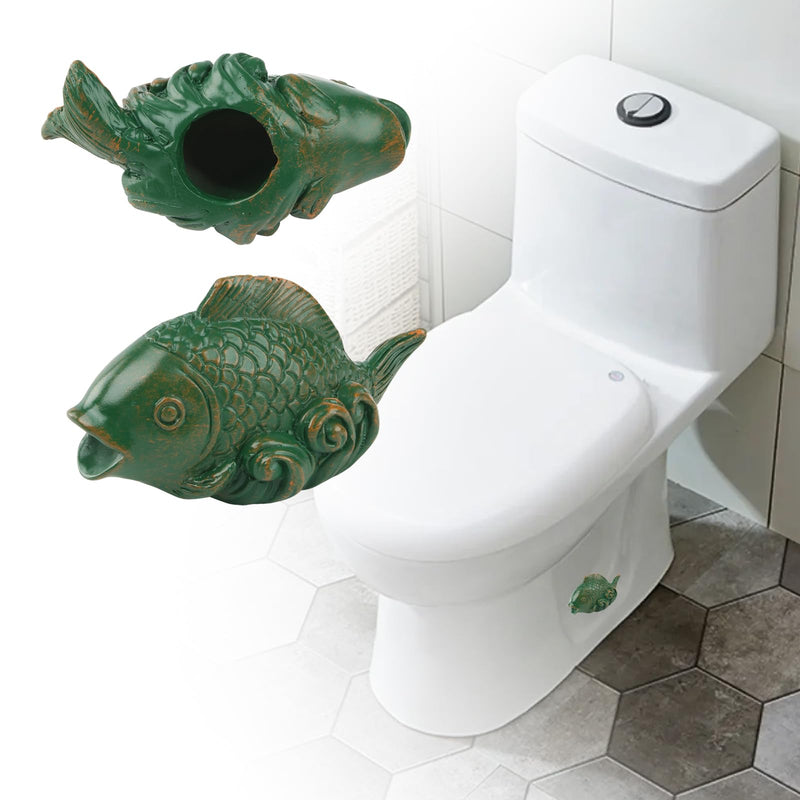 2Pcs Toilet Bolt Caps, Toilet Bolt Covers Decorative, Toilet Bolt Caps Decorative, Resin Toilet Bolt Cover, Fun Toilet Screw Cover Caps, Toilet Bowl Bolt Covers for Bathroom Décor (Fish) Fish