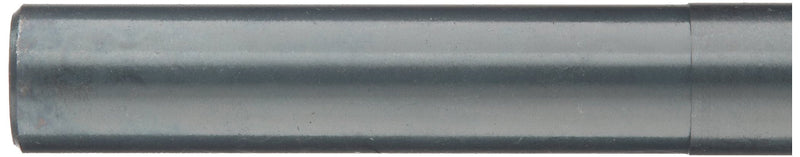 Chicago Latrobe 190 High-Speed Steel Reduced Shank Drill Bit, Black Oxide Finish, Round Shank, 118 Degree Conventional Point, 55/64" Size 55/64"