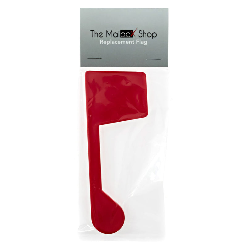 Replacement Mailbox Flag for Rubbermaid and Gibraltar Mailboxes - Outlasts Original Flag and Installs Easily Without Any Tools - Fits Any Mailbox with a 3/8 Inch Hole