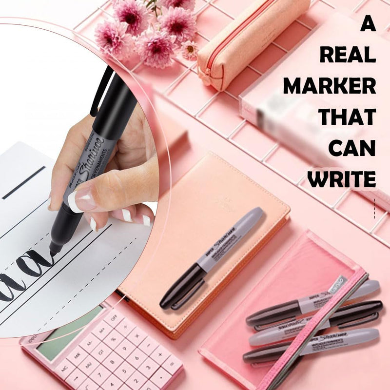 BarGifts Fake Pen Diversion Safe Keep Your Valuables Secretly, Hidden Safe Storage as A Marker Pen to Hide Small Items- 1pc white-1PC