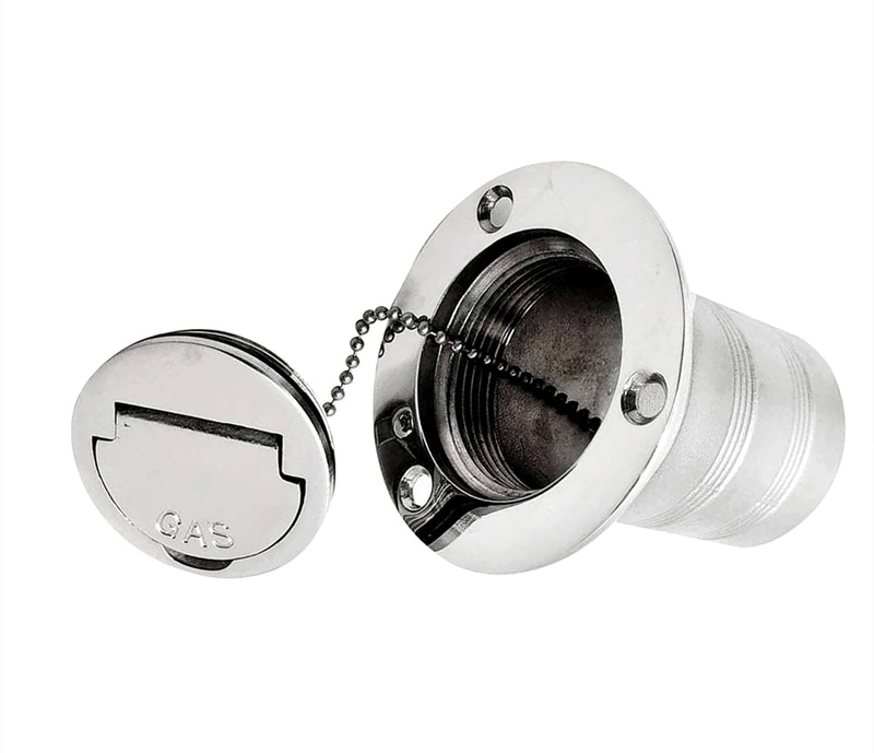 1.5" 38mm Marine Stainless steel 316 Deck Filler Fill Keyless Cap boat Hardware Accessories Socket yacht (Option: Diesel, 1.5" /38mm) Option: Diesel