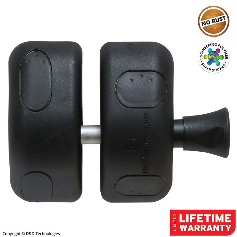 D&D Technologies MLSPS2S MagnaLatch Side Pull, General Purpose Magnetic Gate Latch, for Any Flat Surface