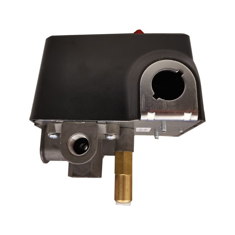 XIAOWEI 321020000F Pressure Switch For CONDOR MDR21-EA/11 W/Unloader & ON-OFF Lever 4 PORT 95/125 PSI