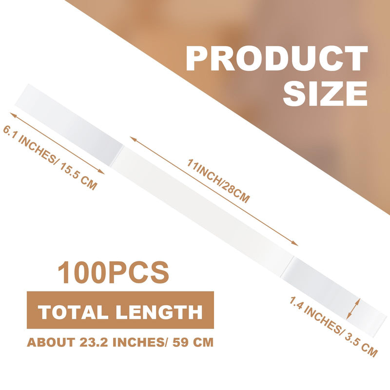 Frienda 100 Pcs 30 Pounds Carry Load Adhesive Carry Handle Plastic and Foam Self Adhesion Carrying Handle Strap Heavy Duty Package Handles for Boxes and Bags Packing Grip Moving Lifting Carrying