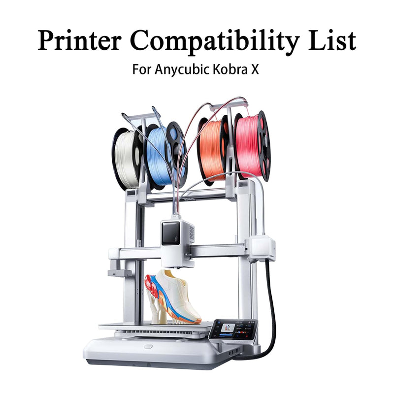 2PK Kobra X Hotend Heating Assembly Kit with Heater Cartridge & Thermistor | High-Temp Resistant, All-Metal Insulated Base Clip, Wear‑Resistant Stable Extrusion, Quick-Swap for Anycubic 3D Printer Parts 2PK