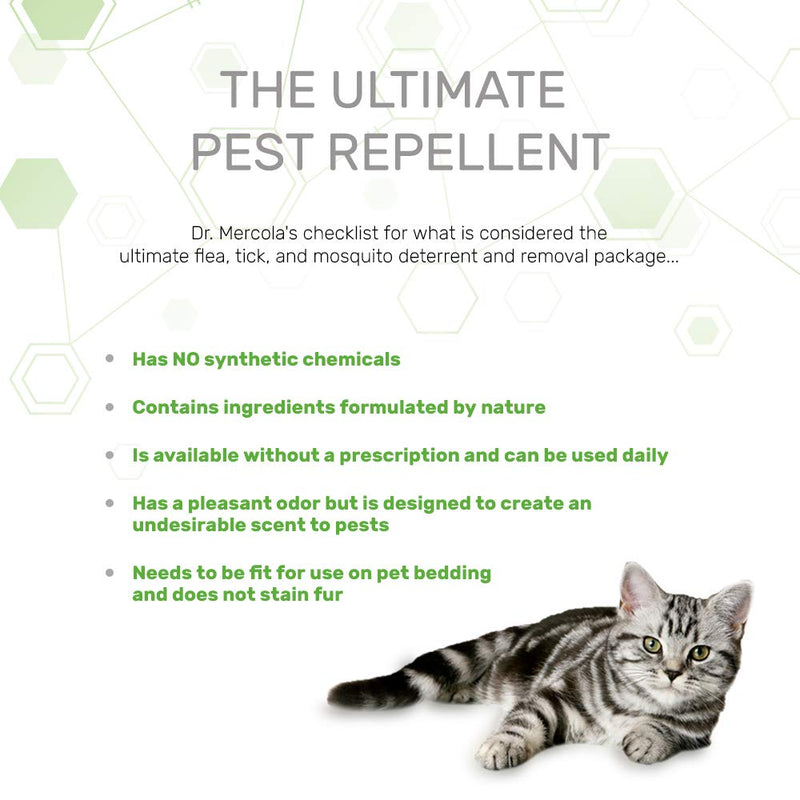 [Australia] - Dr. Mercola Herbal Repellent Collar for Cats & Kittens 
