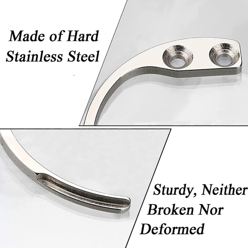 3 PCS Hooks Stainless Steel Material Light Weight Small Size Portale,Metal S Hooks, Supermarket Tool Accessories