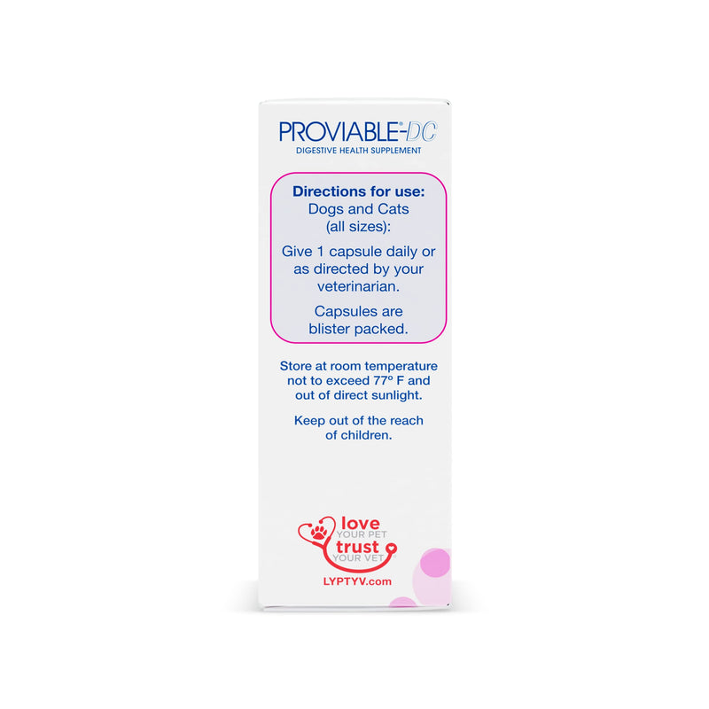 Nutramax Proviable Health Supplement for Cats and Dogs 30 Count - PawsPlanet Australia
