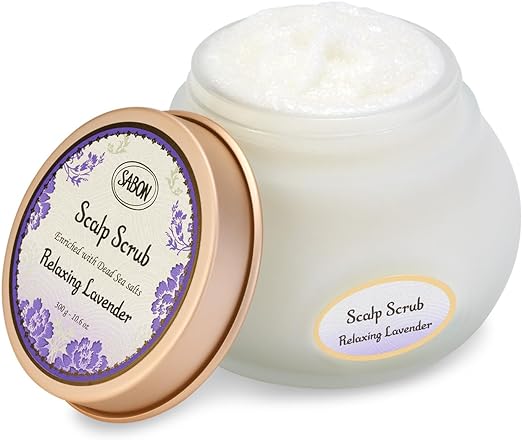 SABON Relaxing Head Scrub, Lavender, 10.6 oz (300 g) - NewNest Australia