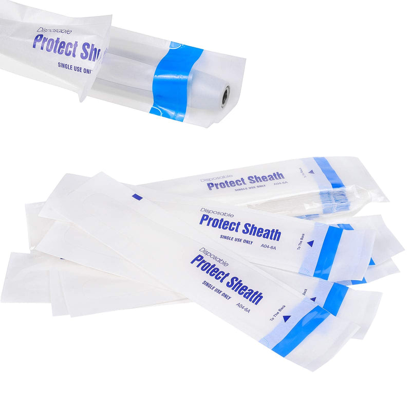 200 Pieces Intraoral Dental Camera Sleeve Sheath Cover for 5.0 Mega Pixels 6 LED