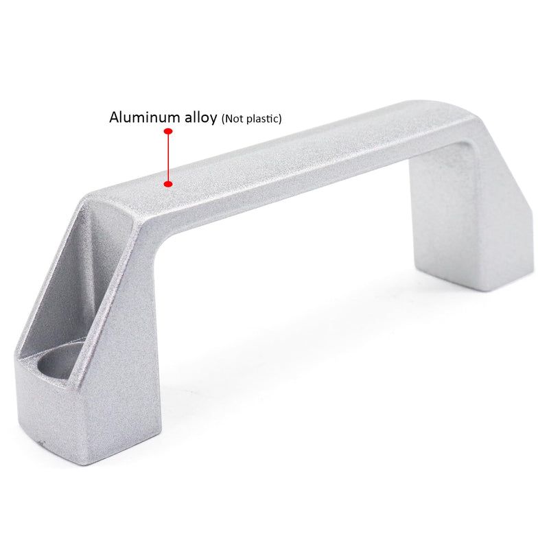 4 Sets 1010 Hinges and 10 Series Extrusion 1.0 Inch Door Handles 1010 Aluminum Profiles Pivot Hinges with Nut for 10/10 1" x 1" Extruded Aluminum Profile