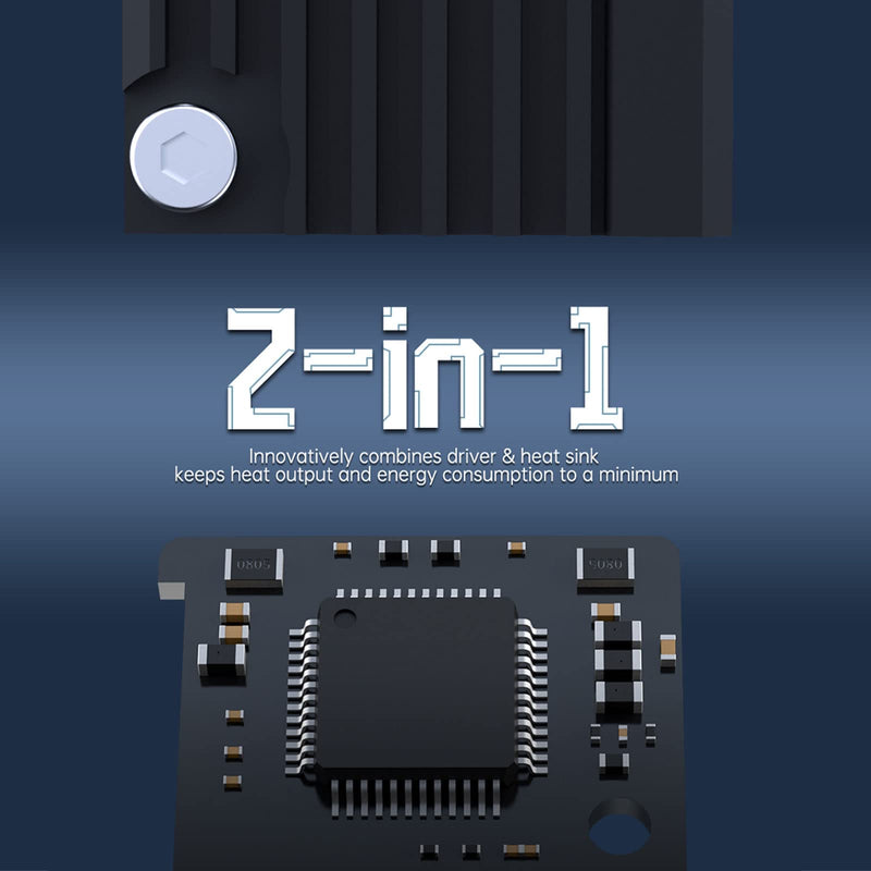 BIGTREETECH New Upgrade EZ2209 Stepper Motor Driver with EZ-Driver Connection V1.0 Support UART Mode for SKR V1.4 Turbo, SKR 2, SKR 3 SKR Pro V1.2, Octopus, Octopus Pro 3D Controller Board (5 Sets) EZ2209*5+EZ-Driver Connector*5
