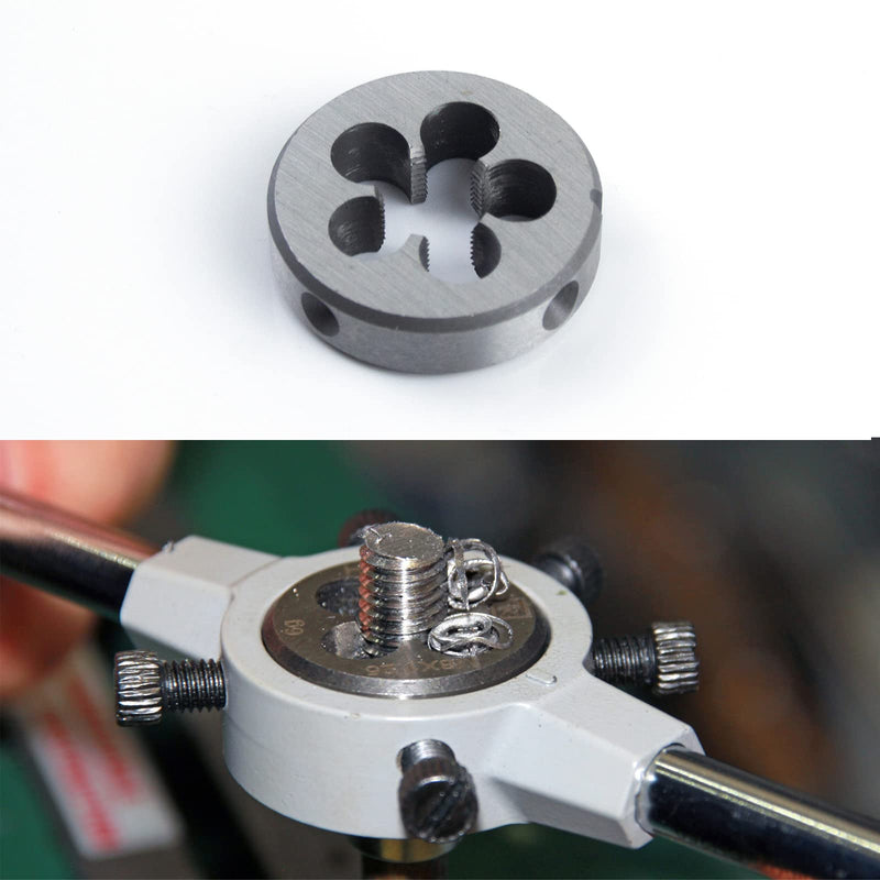 5/16"-36 UNS Round Die, Right Hand Machine Thread Die 5/16 x 36 UNS 1 5/1"6-36