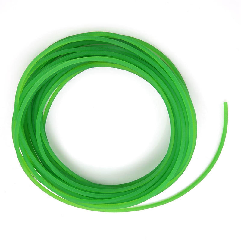PU Transmission Belt 4mm x 10m, Polyurethane Round Belt High Performance for Drive Transmission Green (pu Polyurethane Belt) 4mm*10m pu polyurethane belt