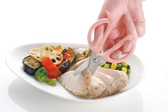 Richell Miffy Crisp Cut Baby Food Scissors (Case Included) Stainless Steel - NewNest Australia