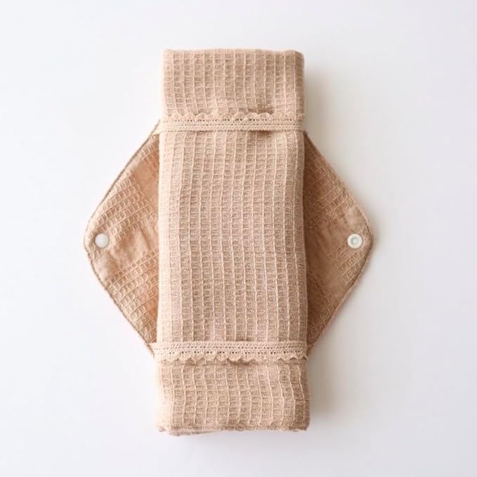Hanabu Organic Cotton Cloth Napkins, Extra Large Size (Approx. 9.4 x 11.0 inches (24 x 28 cm), 1 Piece - NewNest Australia