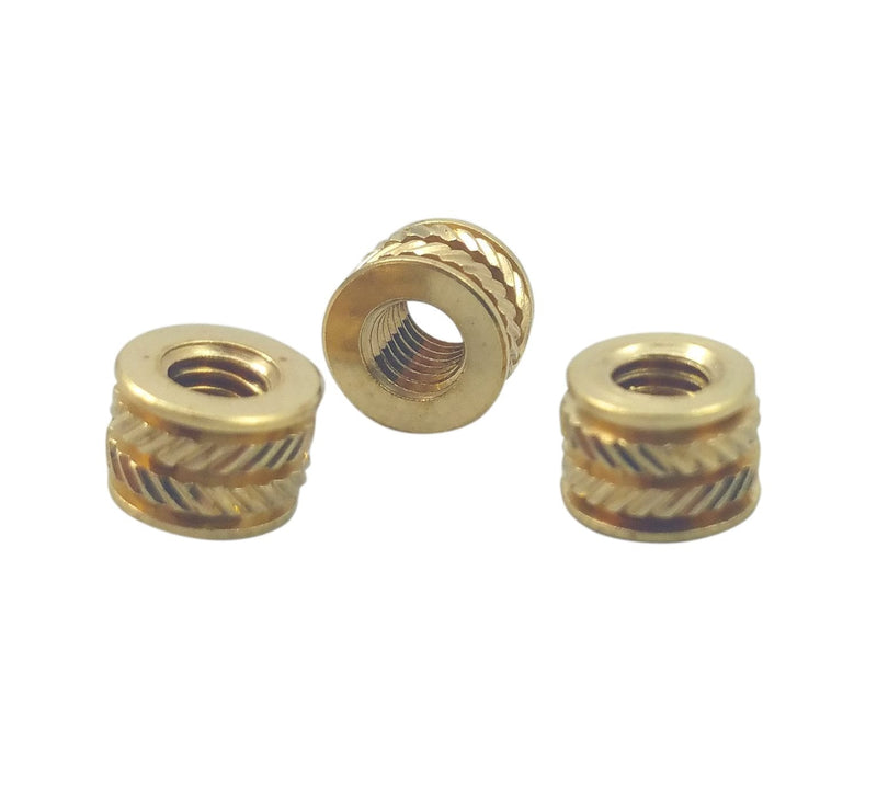 [initeq] #6-32 Threaded Heat Set Inserts for 3D Printing (50, Short) 50