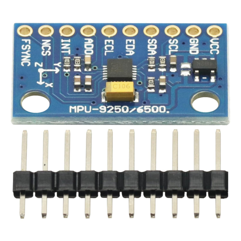 2 Pcs MPU6500 6-Axis Gyroscope Accelerometer Sensor Module Replace MPU6050 6-axis Gyroscope Accelerator Sensor Module for Arduino