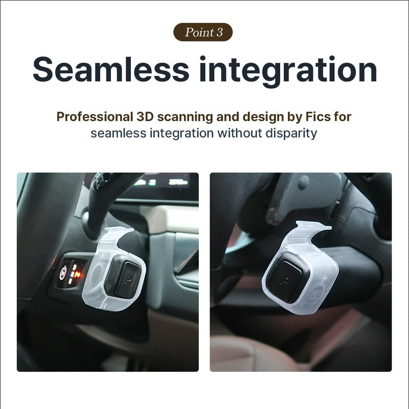 FICS Easy-Way Gear knob Additional Mount Part compitable with EV3, EV9 C type