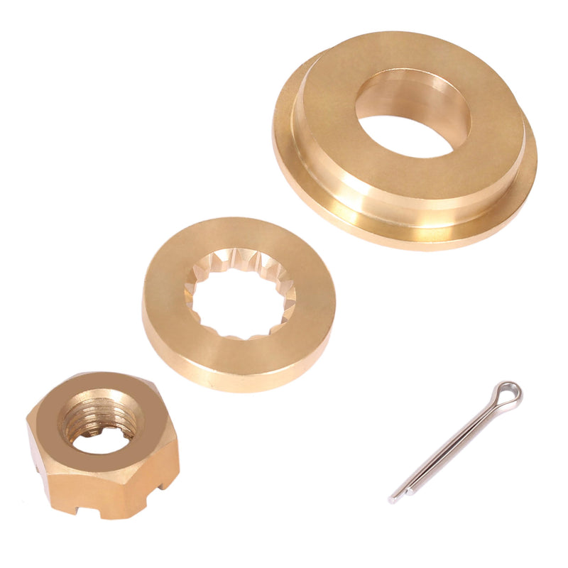 Boat Engine 0335420 766478 335420 Thrust Bushing, 0323943 777998 Spacer, 0319891 778000 Prop Nut, 0320785 Cotter Pin for Evinrude Johnson OMC BRP 20HP 25HP 30HP 35HP, 0175268 Propeller Hardware Kits