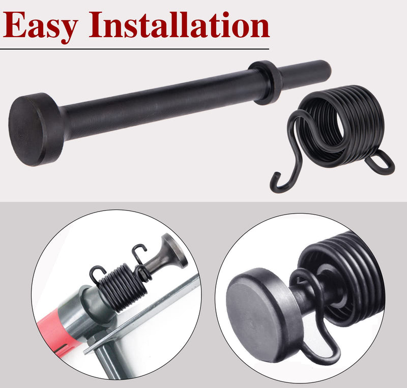 Smoothing Air Hammer Bits Set, 5Pcs Smoothing Air Hammer Tool Kit Air Hammer Atachments Air Chisel Bits, Extended Length Pneumatic Hammer Bit with Spring, Power Hammer Drills Tools & Home Improvement 5pcs smoothing air hammer bits