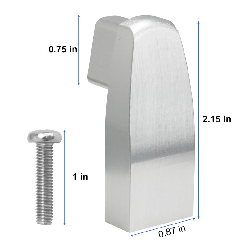 Aluminum Shower Door Towel Bar Brackets for Alumax/Basco Framed Sliding Glass Shower Door Towel Rod, Sliding Doors Replacement Parts