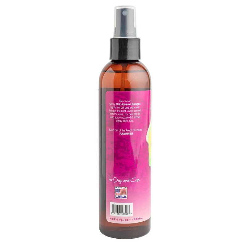 Bio-groom Pink Jasmine Dog Cologne - Deodorizing Spray, Dog Bathing Supplies, Puppy Wash, Cat & Dog Grooming Supplies, Cruelty-Free, Made in USA, Dog Perfume - 8 fl oz 1-Pack - PawsPlanet Australia