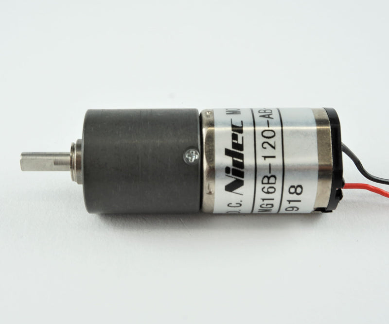 MG16B-015-AC-00 φ16 24V Gear Ratio 1/16 Geared Motor Nidec (Nidec Precision / Former Nidec Copal)