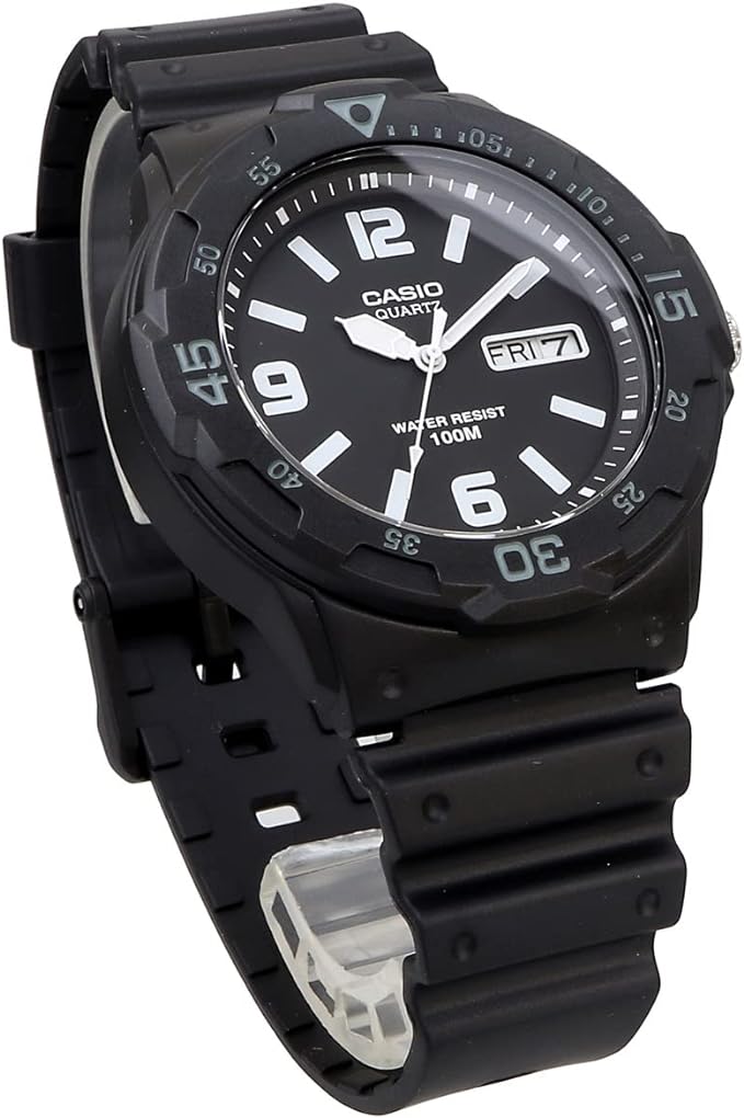 Casio MRW-200 Men's Standard Quartz Watch, Black MRW-200H-1B2V - NewNest Australia