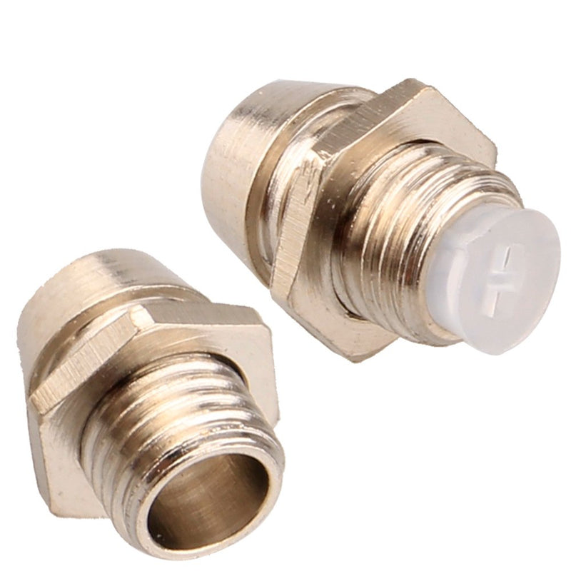 3mm Metal LED Emitting Diode Bezel Holder Panel Display Socket Base (Pack of 50)