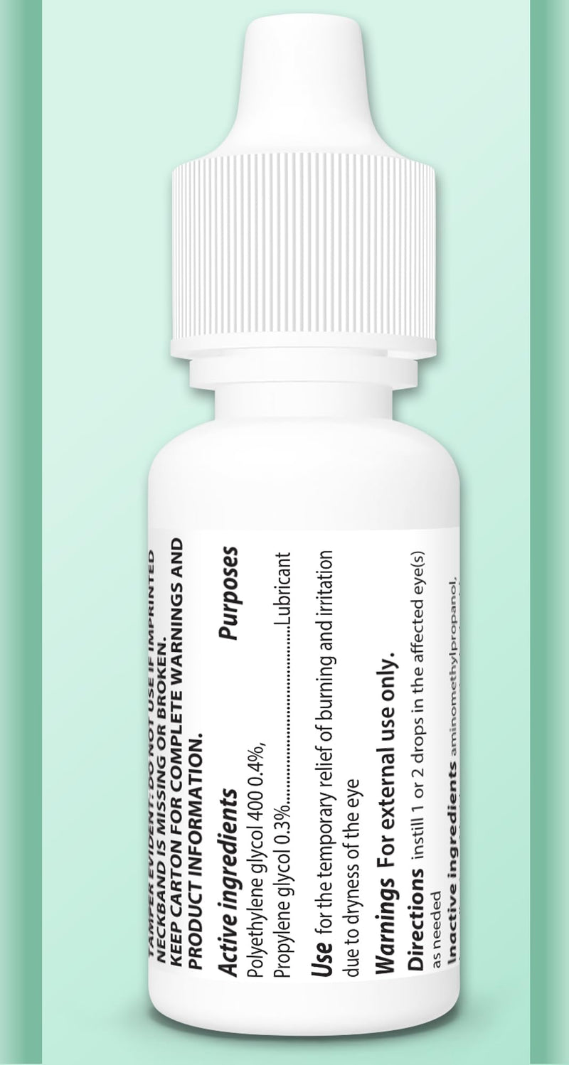 Ultra Lubricant Pet Drops 15 ml - Eye Drops for Cats and Dogs - Moisture Rich Formula, Fast Acting Hydration Dogs Eye Drop for Dry Eyes, Artificial Tears for Extra Dry Eye ( U.S Made )